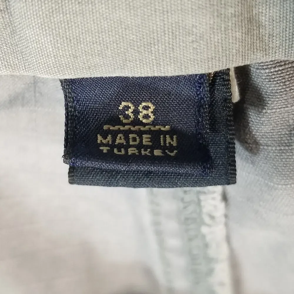 Banana Republic cargo hiking shorts mens 38x11 gray cotton ripstop outdoor urban